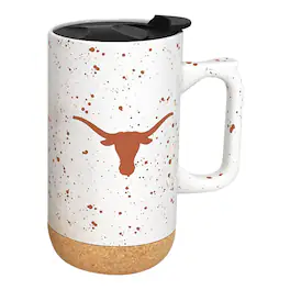 Indigo Falls - Texas Longhorns 18oz. Speckle Cork Mug - Multicolor