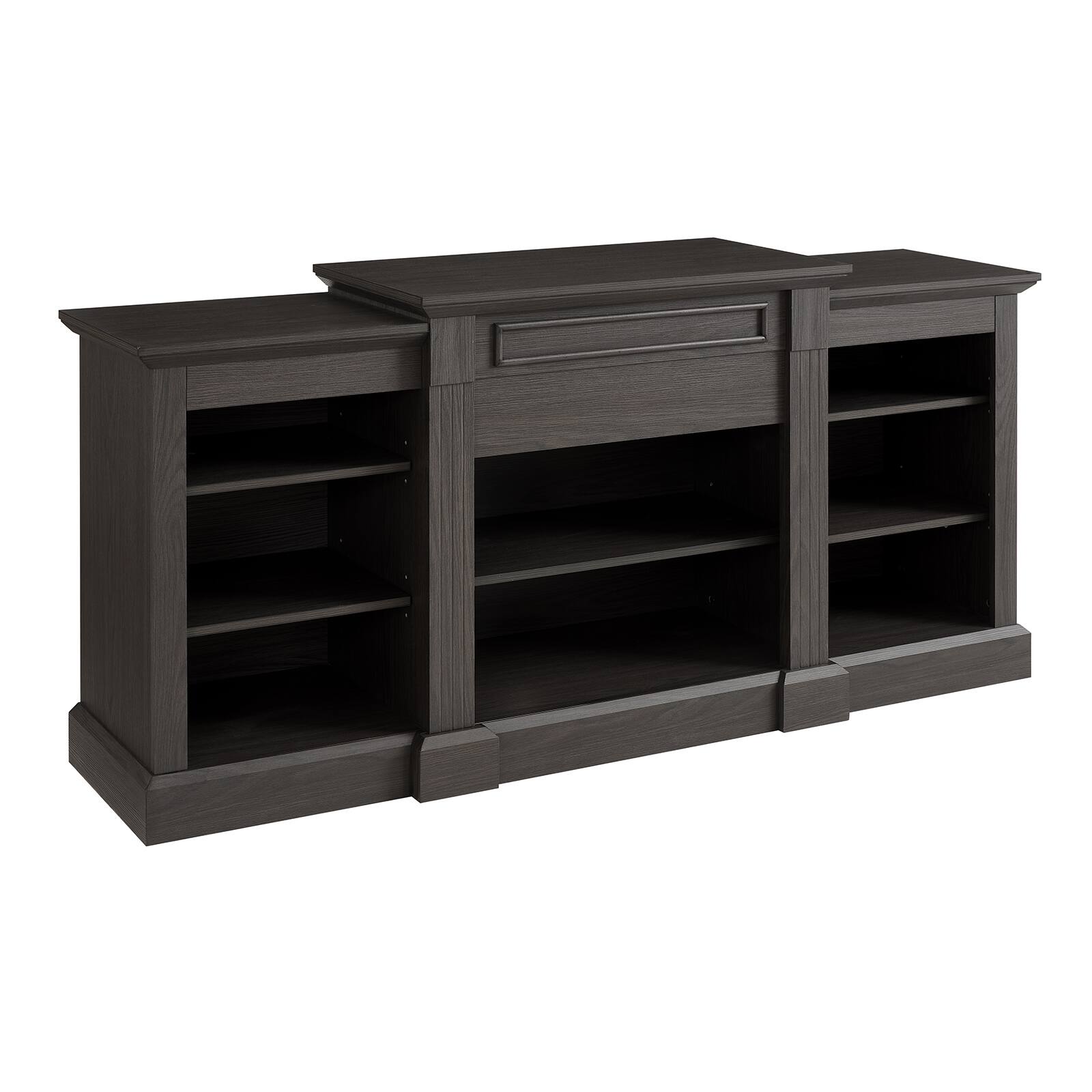 Alt View 7. Chateau Abodes - 65" Modern TV Stand,  Media Console Table with Large Storage Cabinet - Grey.