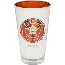 The Memory Company - Houston Astros 16oz. Electroplated Pint Glass - Multicolor