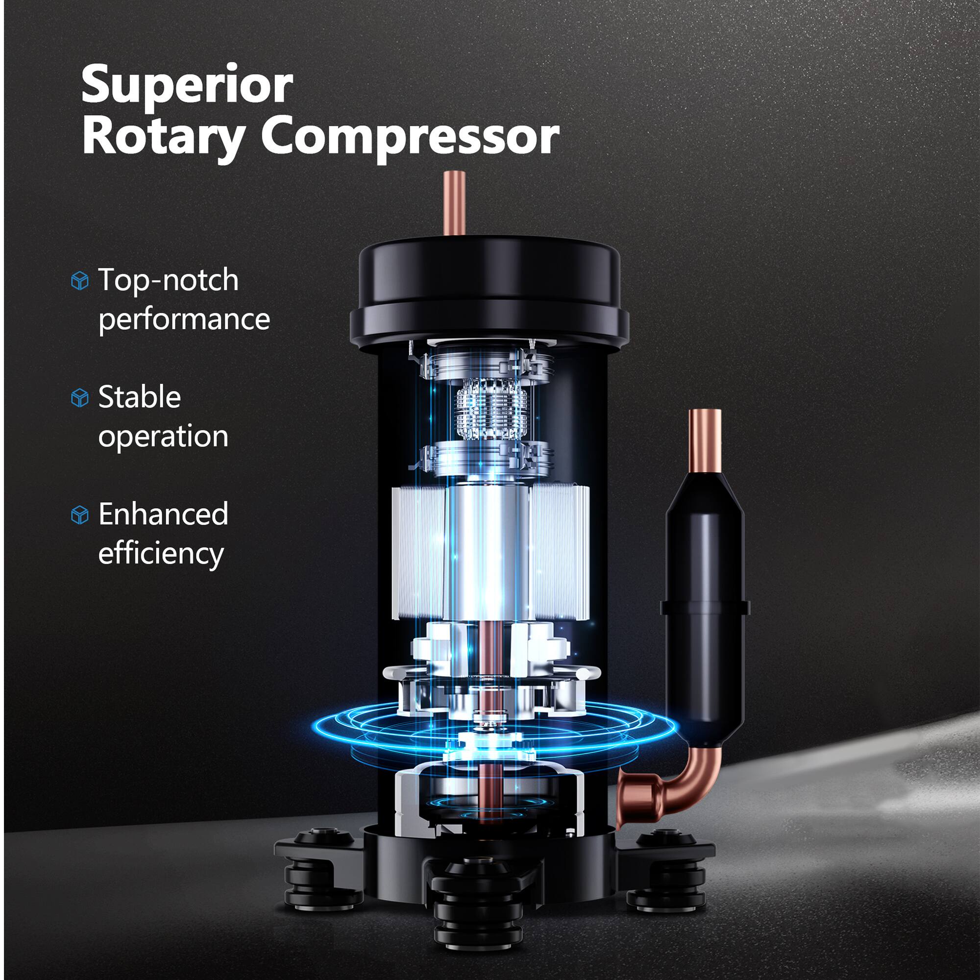 Superior Rotary Compressor

- Top-notch performance
- Stable operation
- Enhanced efficiency