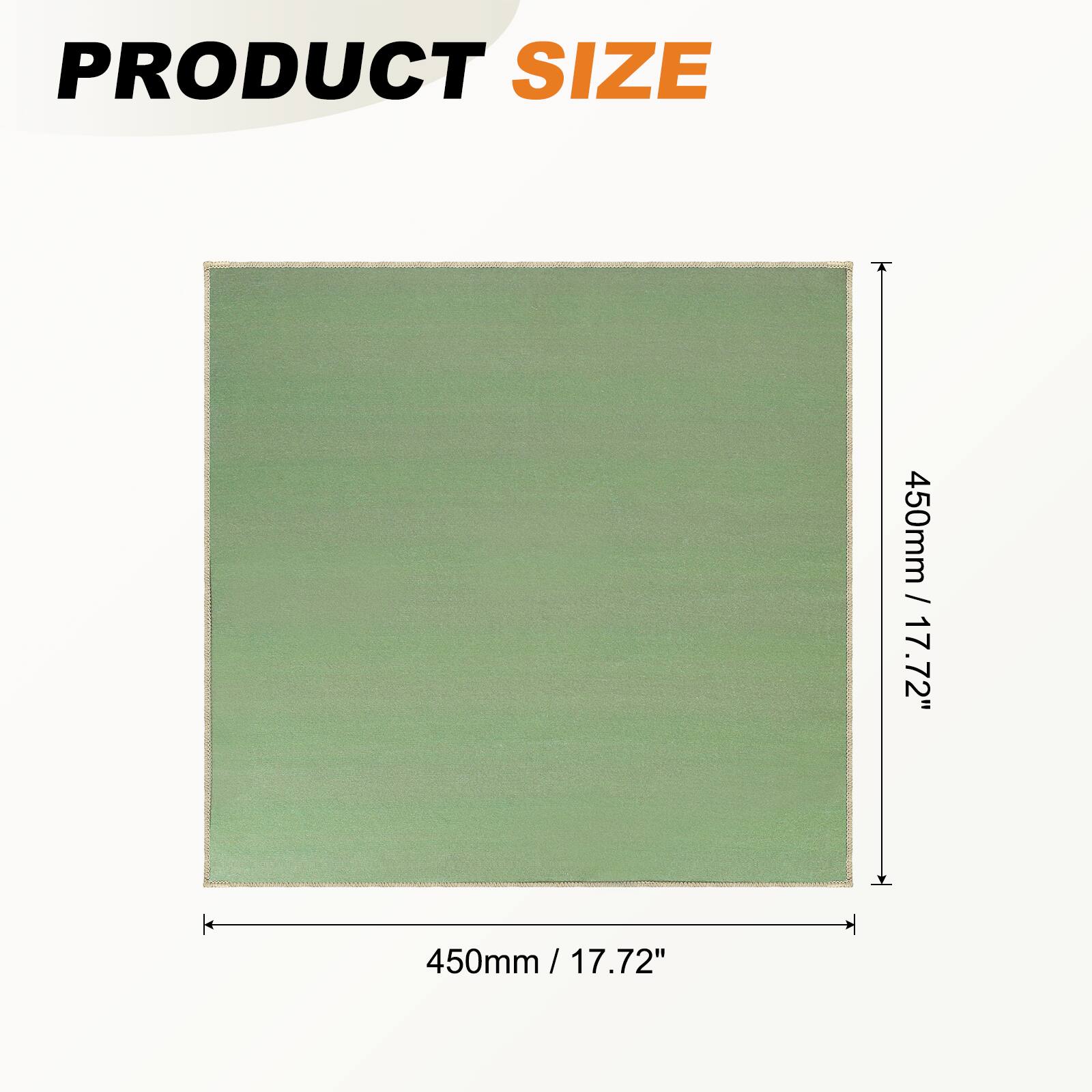 PRODUCT SIZE  
450mm / 17.72"