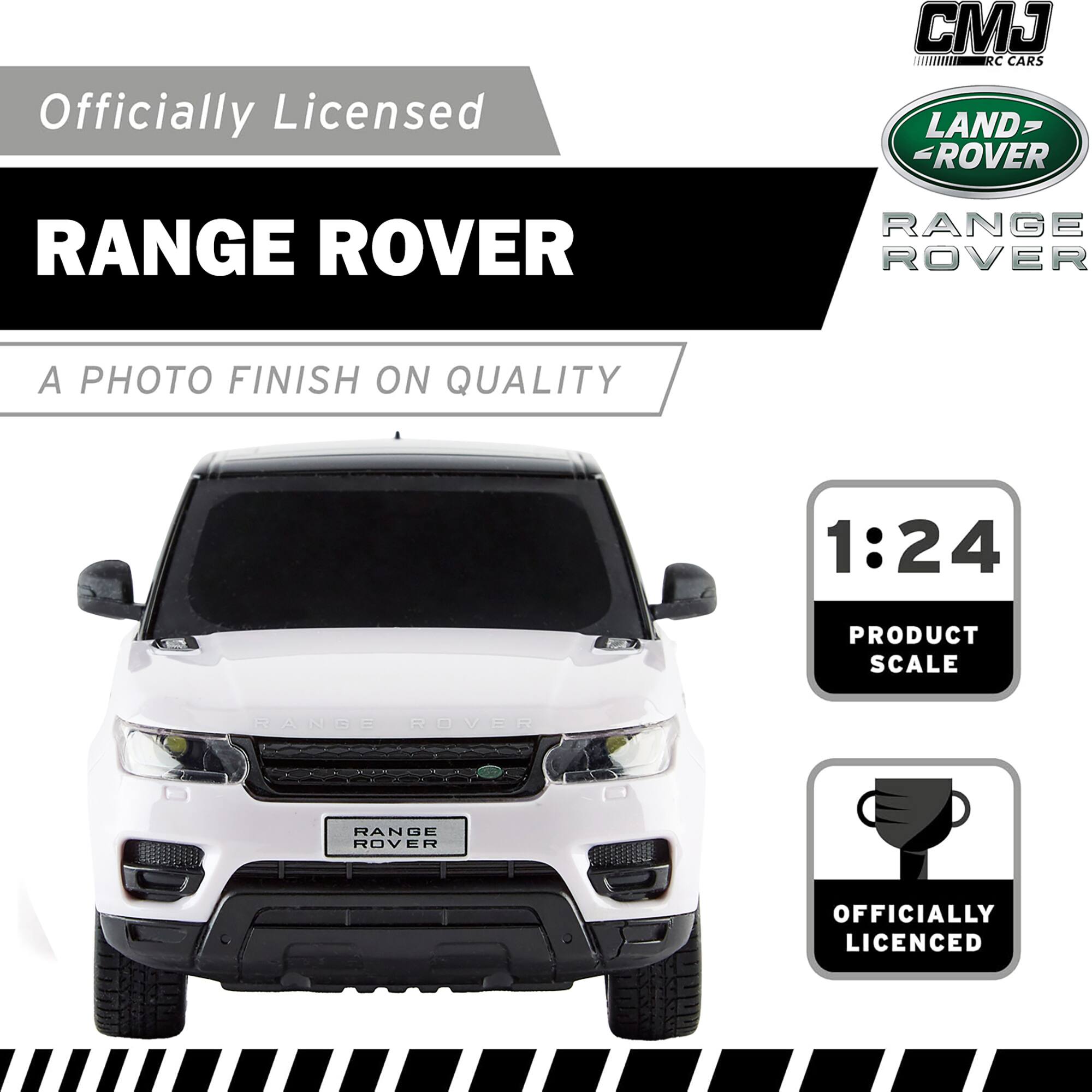 Officially Licensed CJ RC Cars Land Rover Range Rover. A photo finish on quality. 1:24 product scale.