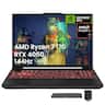 ASUS - Upgraded - TUF A16 16" 144Hz Gaming Laptop,Ryzen 7 170,GeForce RTX 4050,16GB,1TB SSD+1TB Dock Set,Backlit,Win 11 - Gray