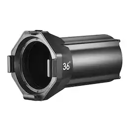 Godox - 36 Degree Black Mirrorless Lens for Spotlight Attachment with Durable Body