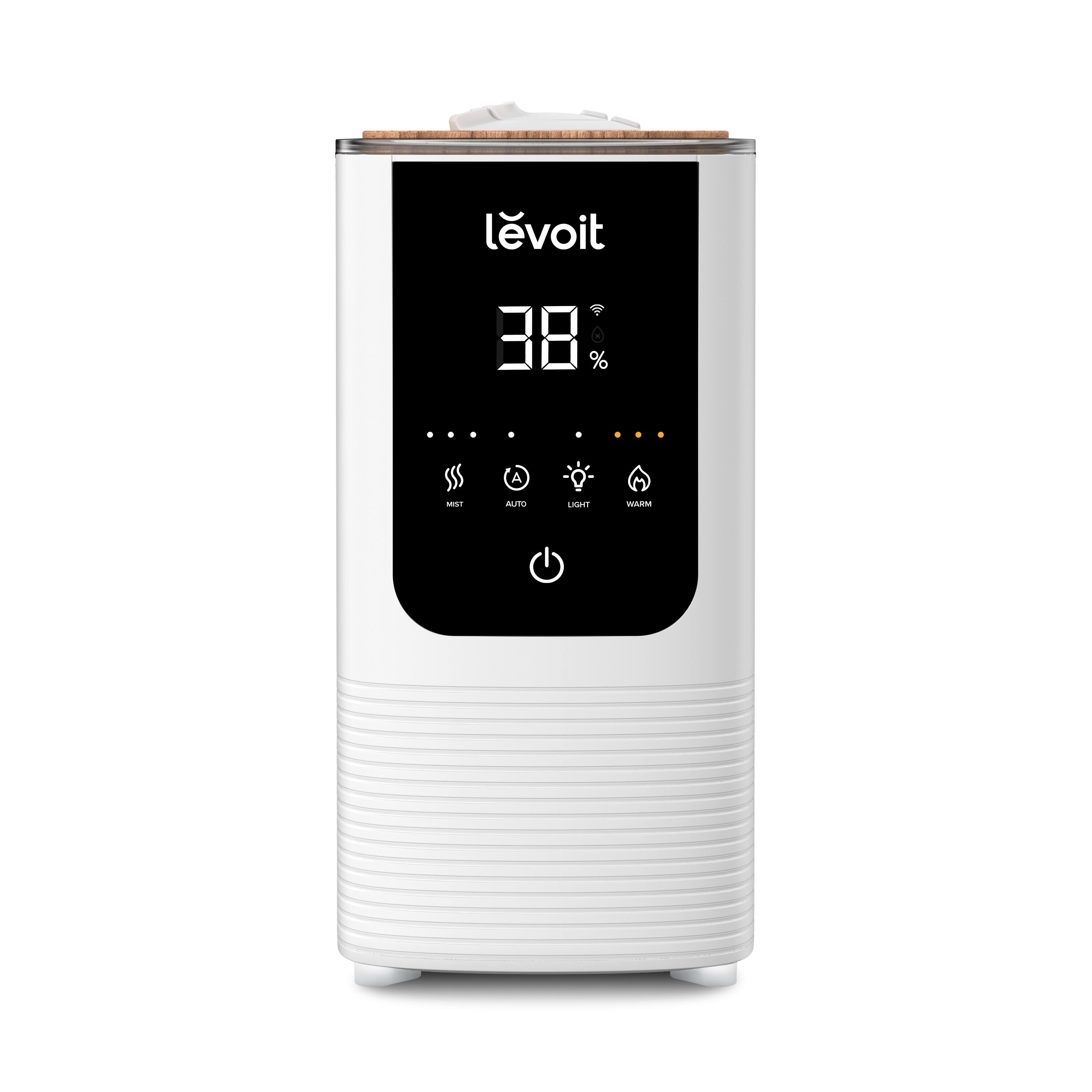 Alt View Zoom 11. Levoit - OasisMist 1.18 gallon Smart Humidifier - White.