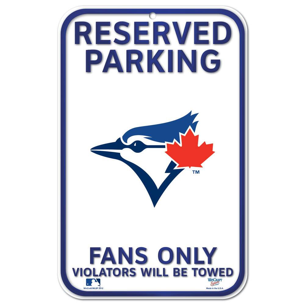 Toronto Blue Jays 11" x 17" Plastic Sign