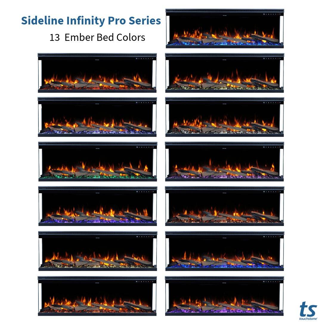 Sideline Infinity Pro Series  
13 Ember Bed Colors  
touchstone