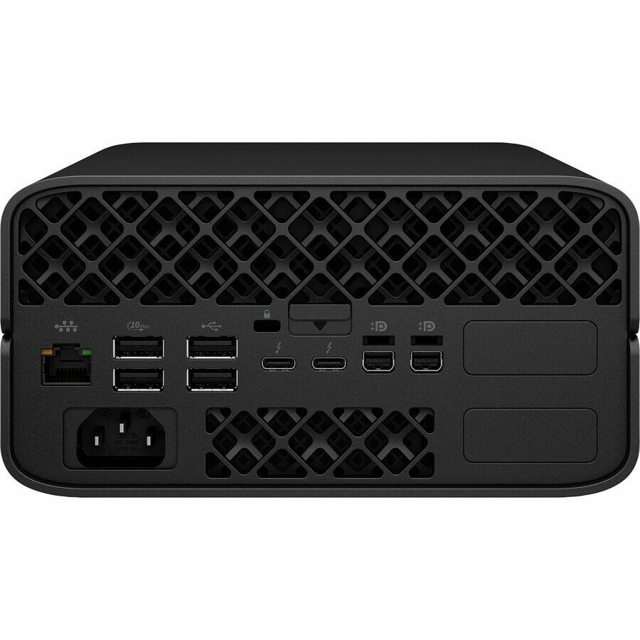 Alt View 7. HP - HP Z2 Mini G1a Workstation - 1 x AMD Ryzen AI Max+ PRO 395 - 128 GB - 2 TB SSD - Mini PC - Jet Black - AMD Chip - Black.