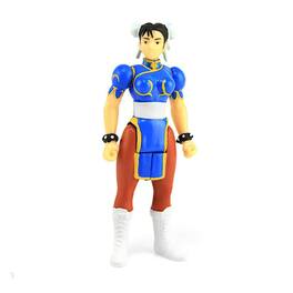 Super7 - Street Fighter 2 3.75 Inch ReAction Figure | Chun Li - Blue
