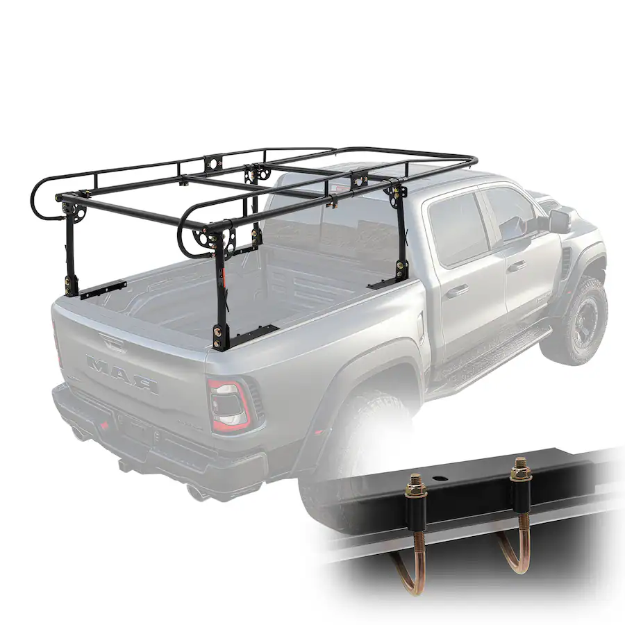 VEVOR Truck Ladder Rack,1000 LBS/454 KG Strong Capacity Truck Racks,Non ...