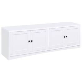 Coaster Co. of America - Laughlin 4-door Engineered Wood 78-inch TV Stand - White
