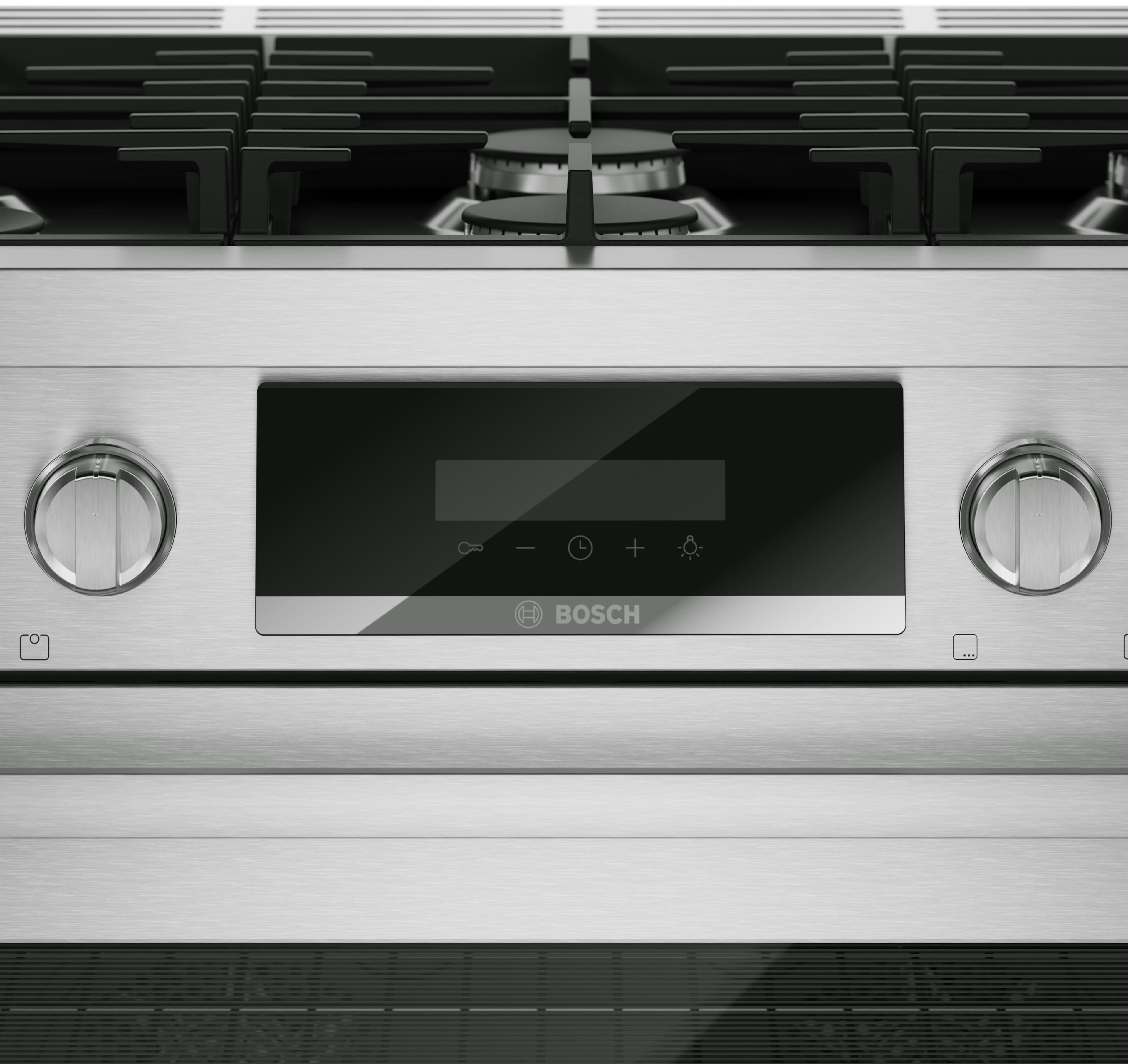 Bosch - 800 Series 36in Dual Fuel Indy Style Range in SS - S