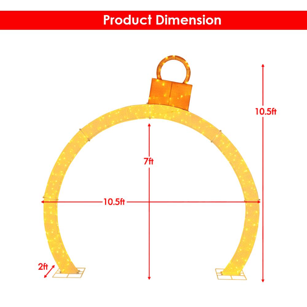 Product Dimension

- Diameter: 10.5ft
- Height: 7ft
- Width: 2ft