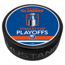 Mustang Drinkware - New York Islanders 2023 Stanley Cup Playoffs Hockey Puck - Blue