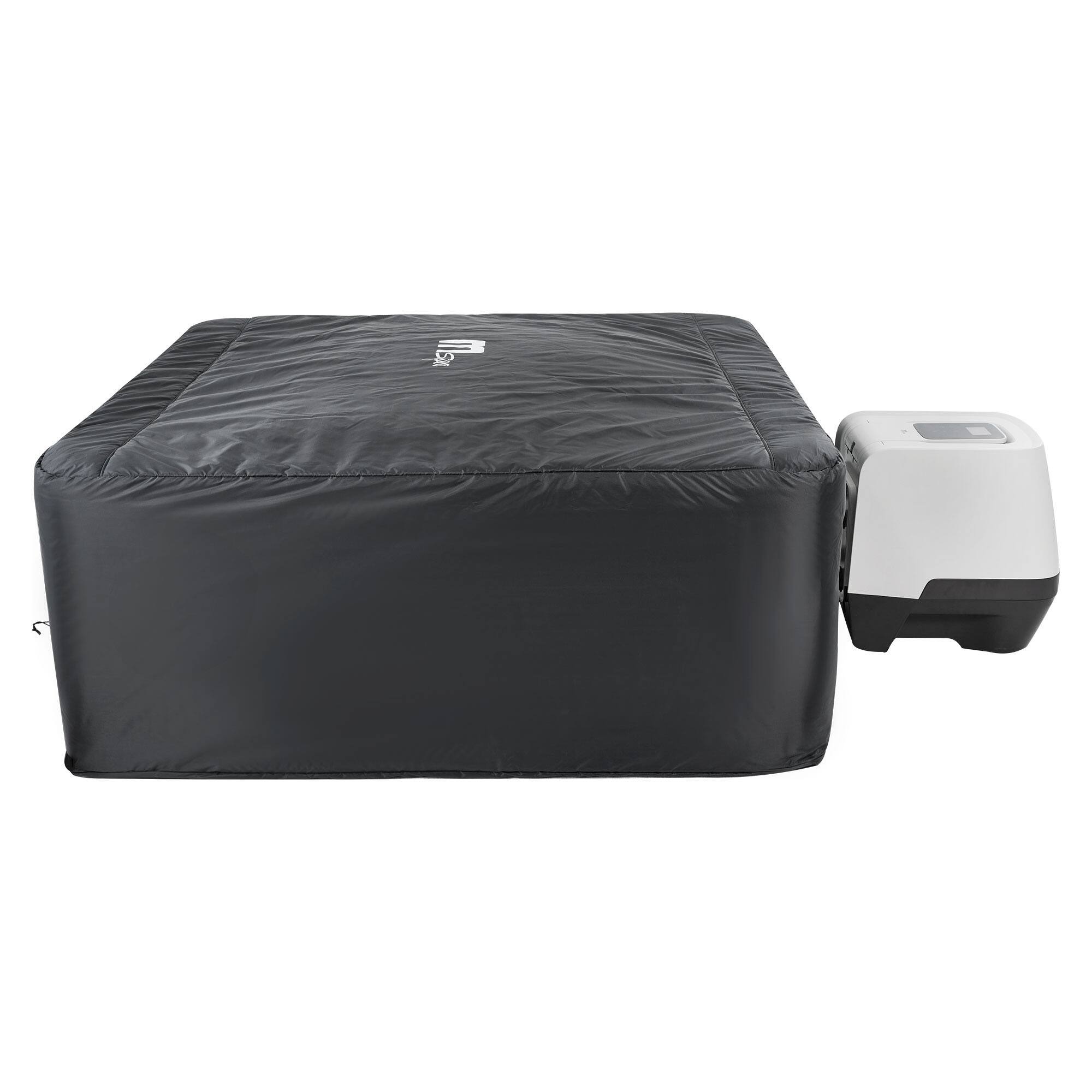 MSpa - Thermal Cover Designed for OSLO Model with Tightening Rope and Buckle, Gray - Classic charcoal gray