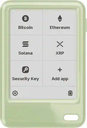 Bitcoin
Ethereum
Solana
XRP
Security Key
Add app