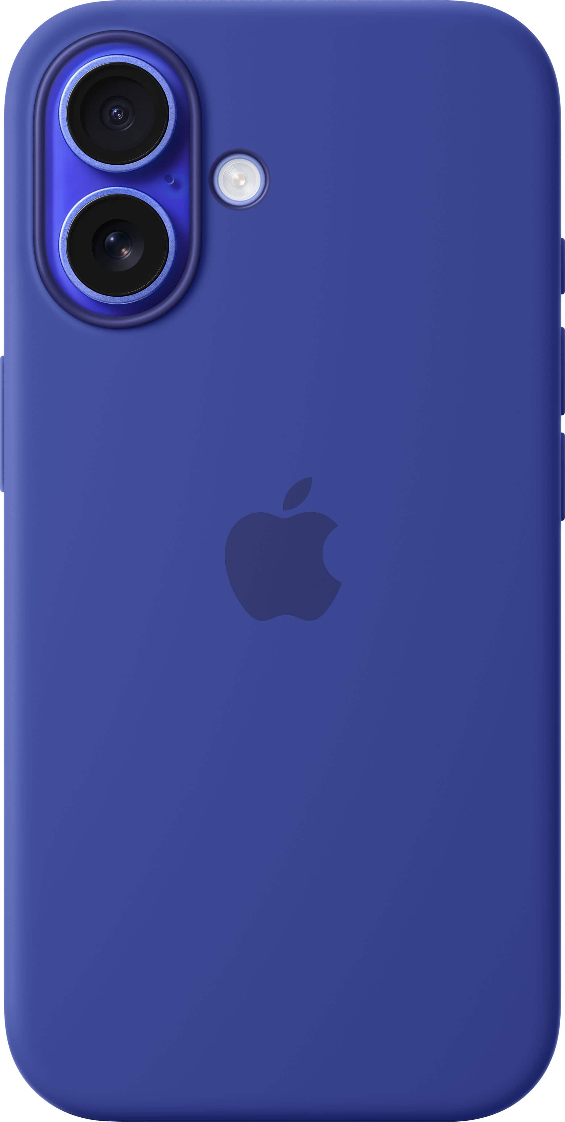 Apple - iPhone 16 Silicone Case with MagSafe - Ultramarine - Front_Zoom