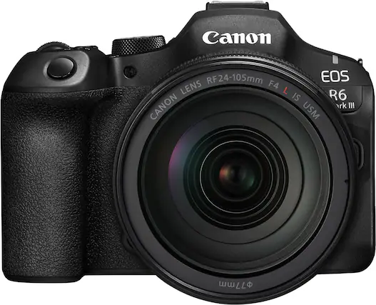 Canon EOS R6 Mark III
Canon Lens RF24-105mm F4 L IS USM
77mm