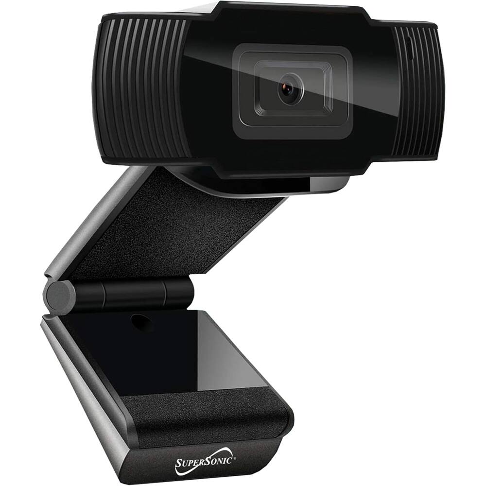 Angle. Supersonic - 1080P Full HD Recording Webcam - Black.