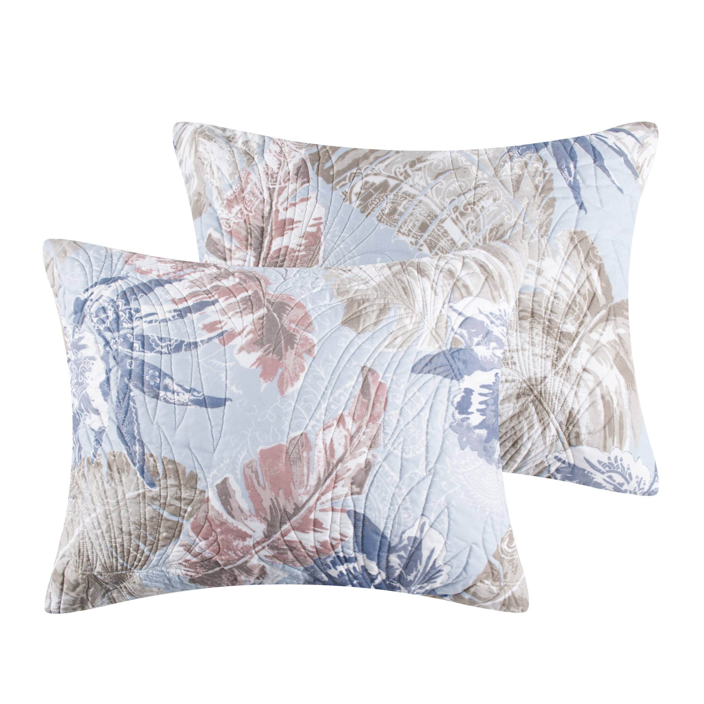 Front. BreeBe - Tropics Mist Sham King - Mist.