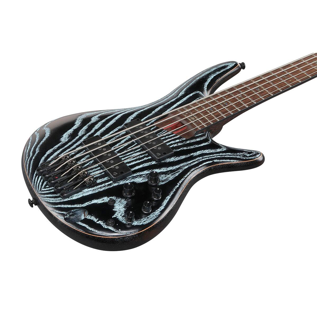 Alt View 5. Ibanez - Ibanez SR Premium 5str Electric Bass w/Bag - Aqua Wave Low GlossSR Premium 5str Electric Bass w/Bag - Aqua Wave Low.