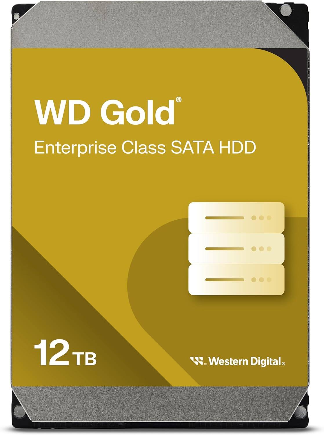 Western Digital - WD WD122KRYZ 12TB WD Gold Enterprise Class Internal Hard Drive - 7200 RPM Class, SATA 6 Gb/s, 512 MB Cache, 3.5"