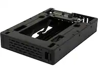 Front. Icy Dock - ICY DOCK 2.5" SSD/HDD to 3.5" SATA Drive Bay Mount - MB882SP-1S-3B.