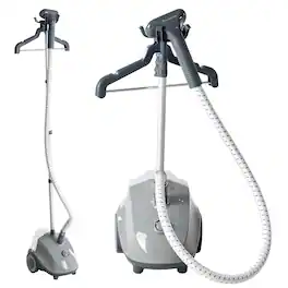 Sweet - Standing Garment Steamer, Professional Clothes Steamer with Rolling Wheels Height Adjustable - Gray