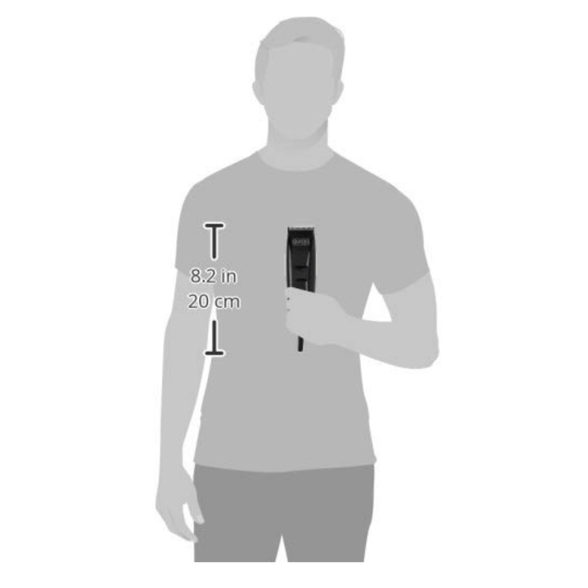 Alt View 4. Wahl - 10-Piece Electric Hair Clipper Kit - Black.