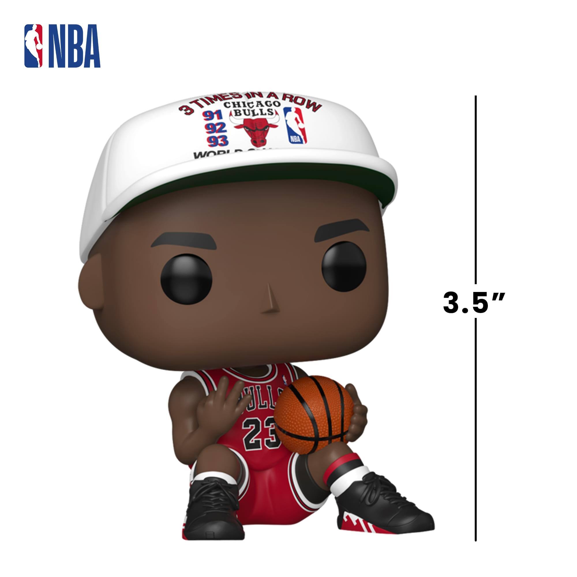 NBA IN A 3 TIMES CHICAGO BULLS 91 92 93 NBA WO 3.5" ULL 23
