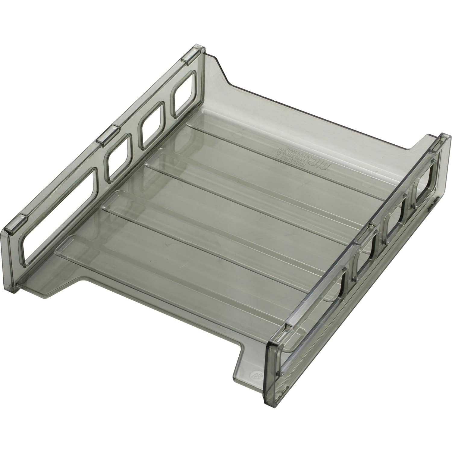 "Officemate - Front Load Letter Tray 12.50"" Height x 10.50"" Width x 2.87"" Depth Desktop Stackable Durable - Smoke" price history on PriceWatchPro