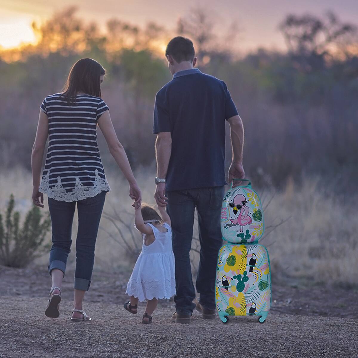 ma　　キッズトラベル Costway 2PC Kids Luggage Set 12