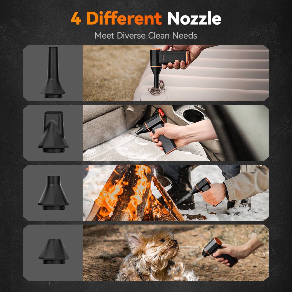 4 Different Nozzle  
Meet Diverse Clean Needs