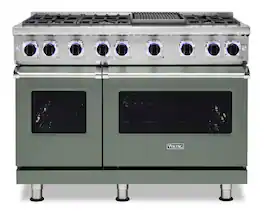 Viking - VGR Freestanding 7 Series Gas 48" Range - Eucalyptus