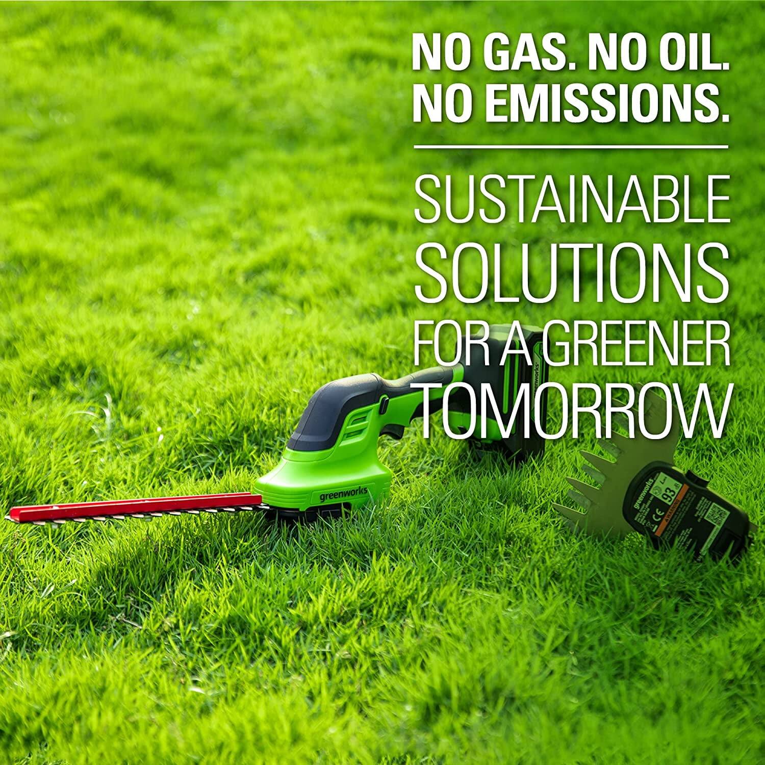NO GAS. NO OIL. NO EMISSIONS.  
SUSTAINABLE SOLUTIONS FOR A GREENER TOMORROW
