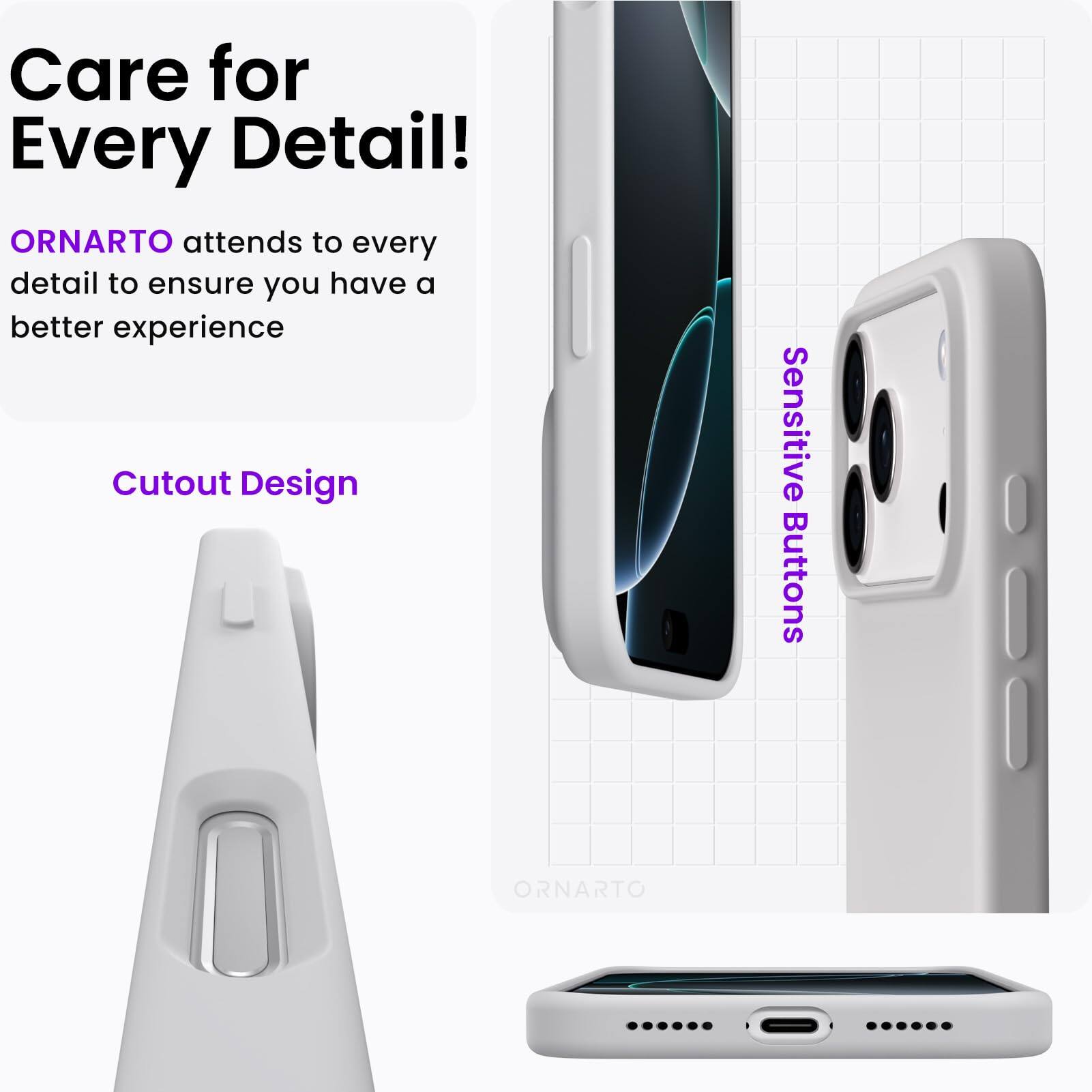 Care for Every Detail!

ORNARTO attends to every detail to ensure you have a better experience

Cutout Design

Sensitive Buttons