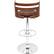 Alt View 13. LumiSource - Cosi PU Leather Barstool - Brown.
