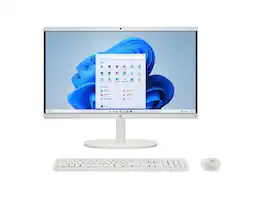 HP - Refurbished Excellent - 22-dg0003w 21.45" FHD AIO Intel Pentium J5040 2.0GHz 8GB 128GB W11H - White