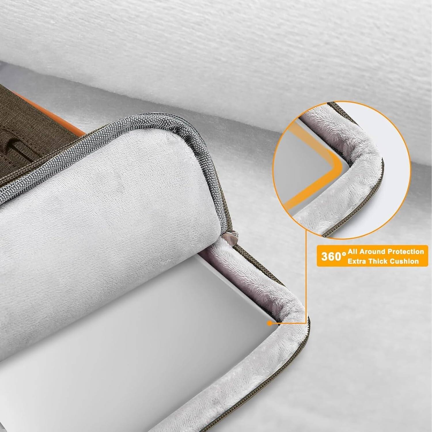 360° All Around Protection  
Extra Thick Cushion