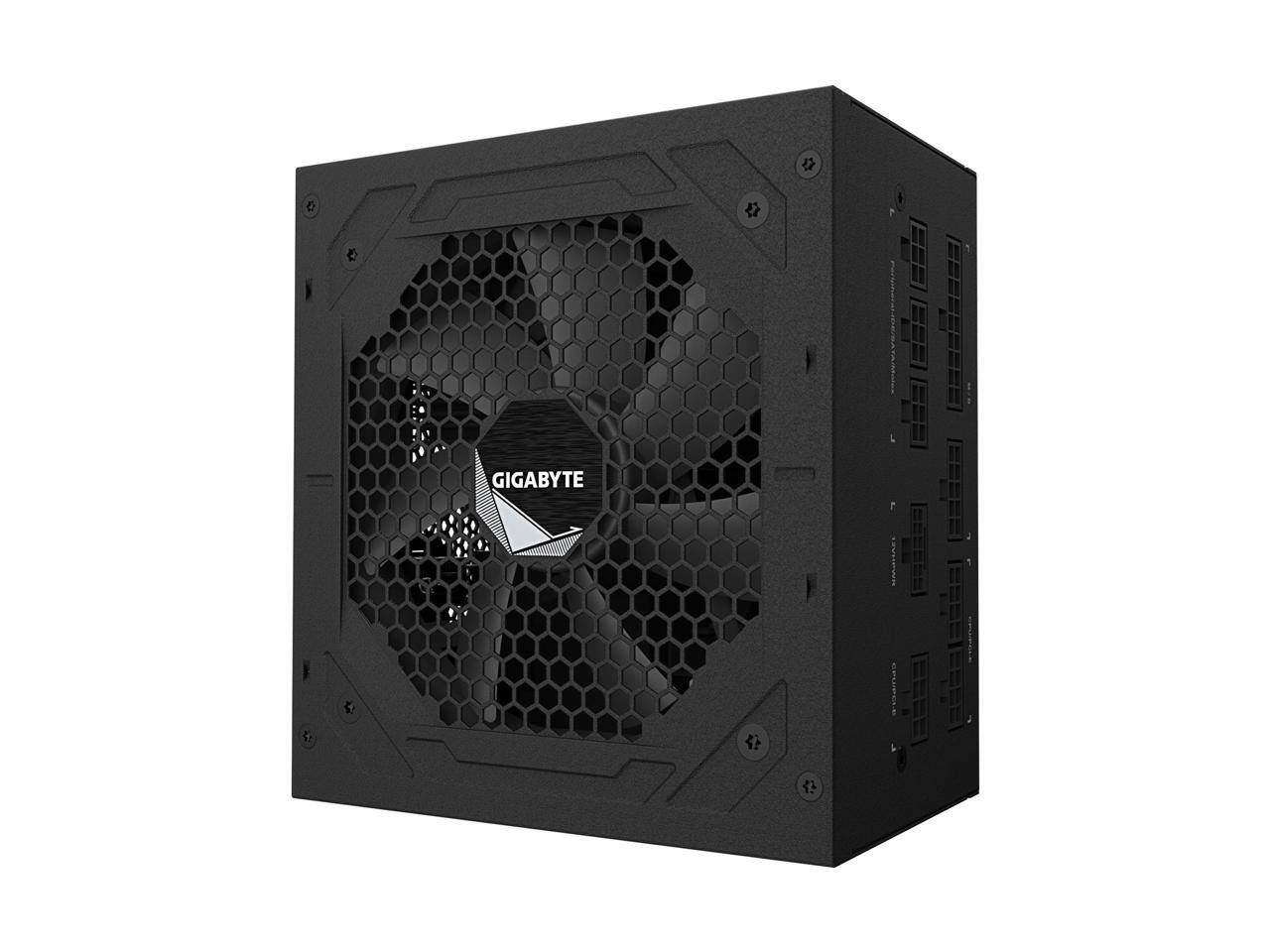 Alt View 3. GIGABYTE - GIGABYTE GP-UD1000GM PG5 Rev2.0 - PCIe5.0 Ready - ATX3.0 - 1000W 80 Plus Gold Certified - Fully Modular Power Supply.