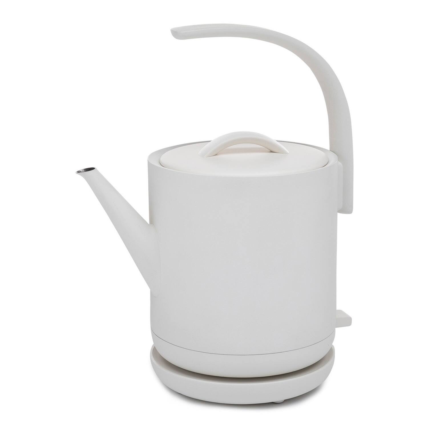 Left. ChefWave - ChefWave Electric Lightweight Pour-over Kettle for Coffee And Tea, Matte White - White.