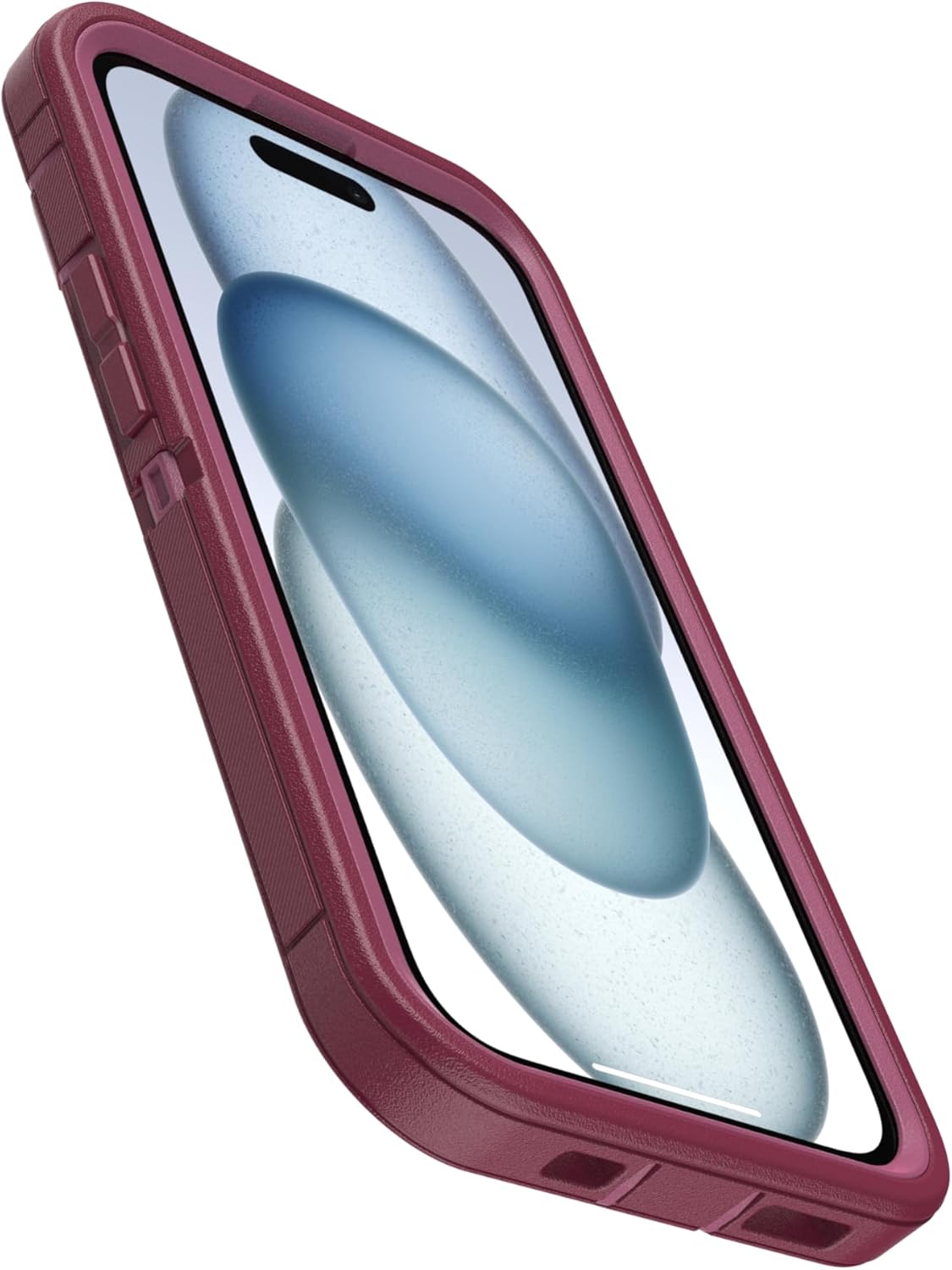 Alt View 1. OtterBox - OtterBox - Defender Series Pro Hard Shell for Apple iPhone 17e, iPhone 16e, iPhone 15, iPhone 14, iPhone 13 - Foxberry (Pink).