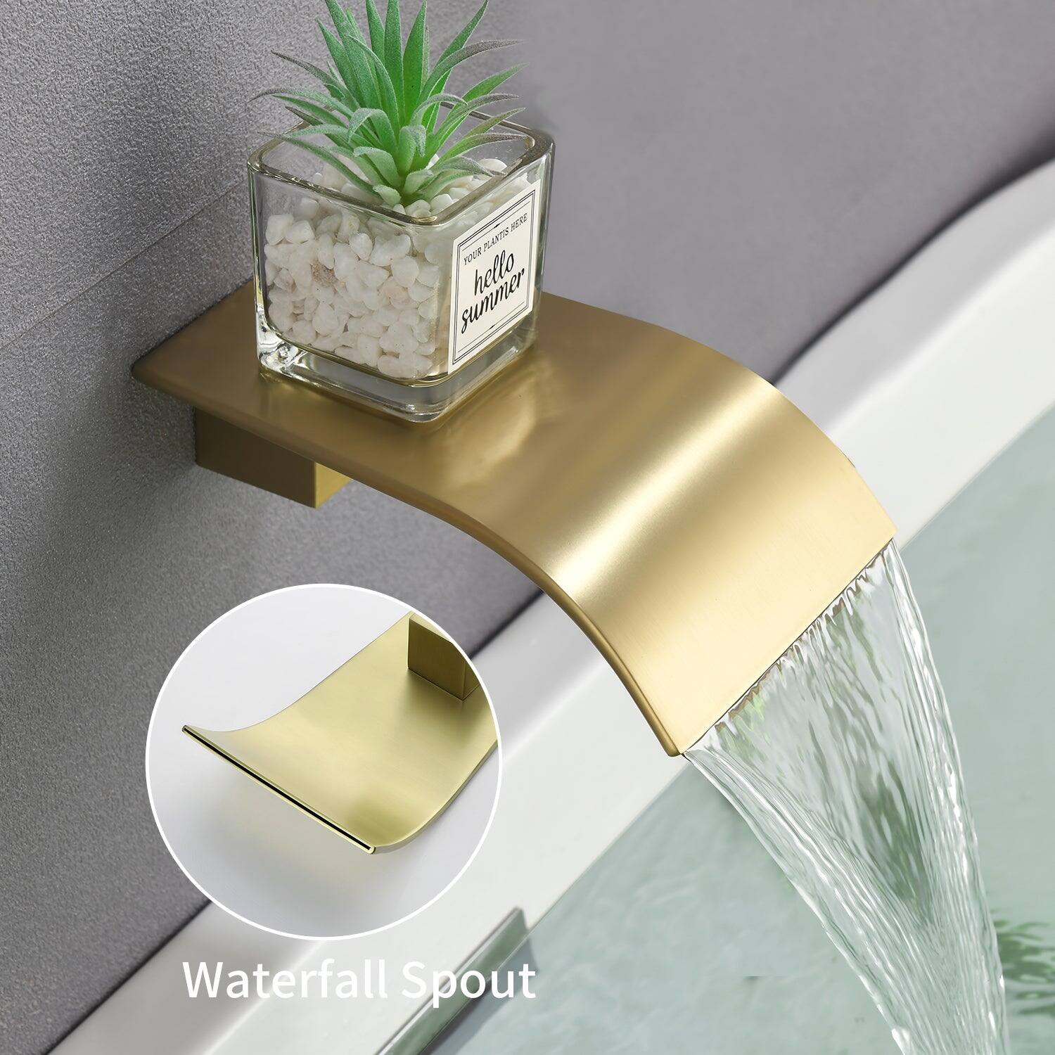 hello summer  
YOUR PLANTS HERE

Waterfall Spout