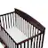 Alt View 12. Graco - Benton 5-in-1 Convertible Crib with Drawer - Espresso.