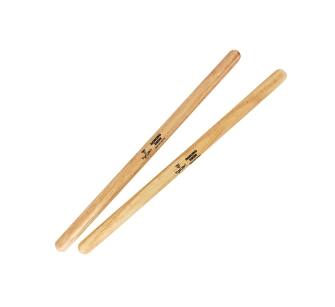 Front. Tycoon Percussion - Djun Djun Drum Sticks Pair, Durable Wood Construction, Heavy-Duty Beaters for African Bass Drums.