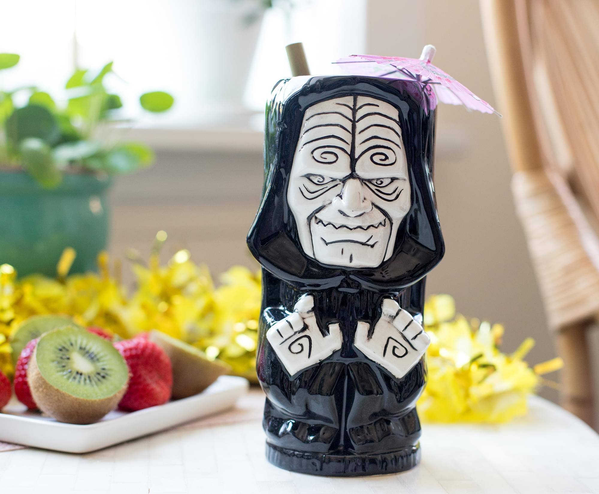 Alt View 3. Star Wars - Geeki Tikis Star Wars Emperor Palpatine Ceramic Mug | Holds 18 Ounces - Black.