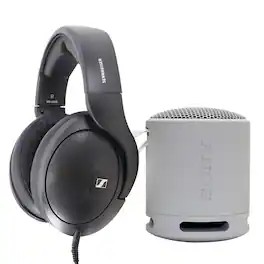 Sennheiser - HD 620S Closed-Back Wired Audiophile Headphones + Sony XB100 Speaker - Black