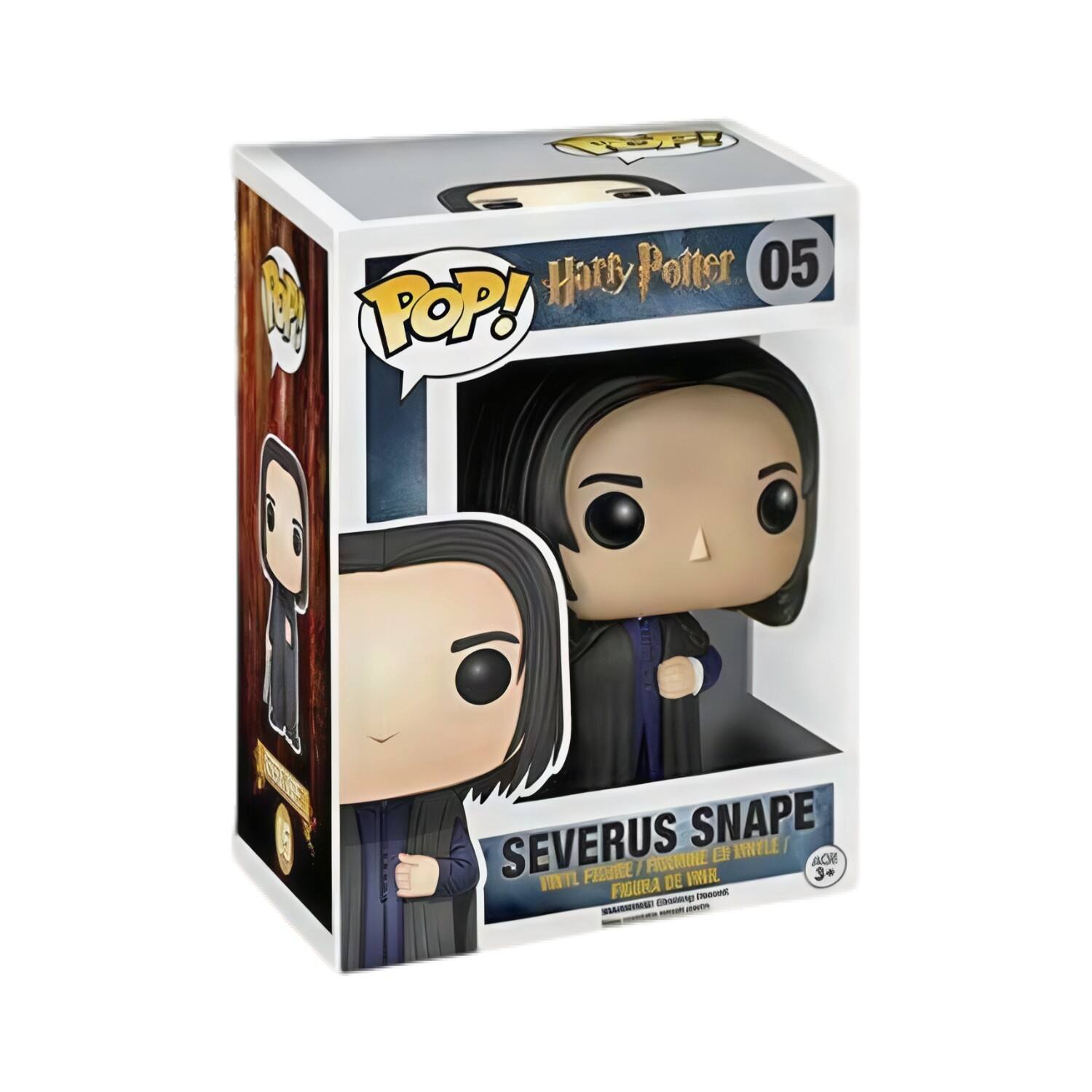 TP Harry Potter 05 M POP! I SEVERUS SNAPE HINELE I FIOCMILE E SOA FIEILE / 3 . ITL FIGURA DE I9NR - - -E m