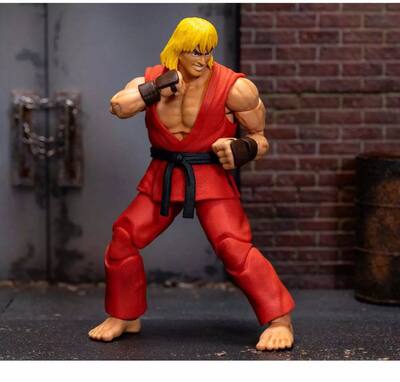 Jada Toys Street Fighter Ken 6 Jada Toys Street Fighter Ken 6