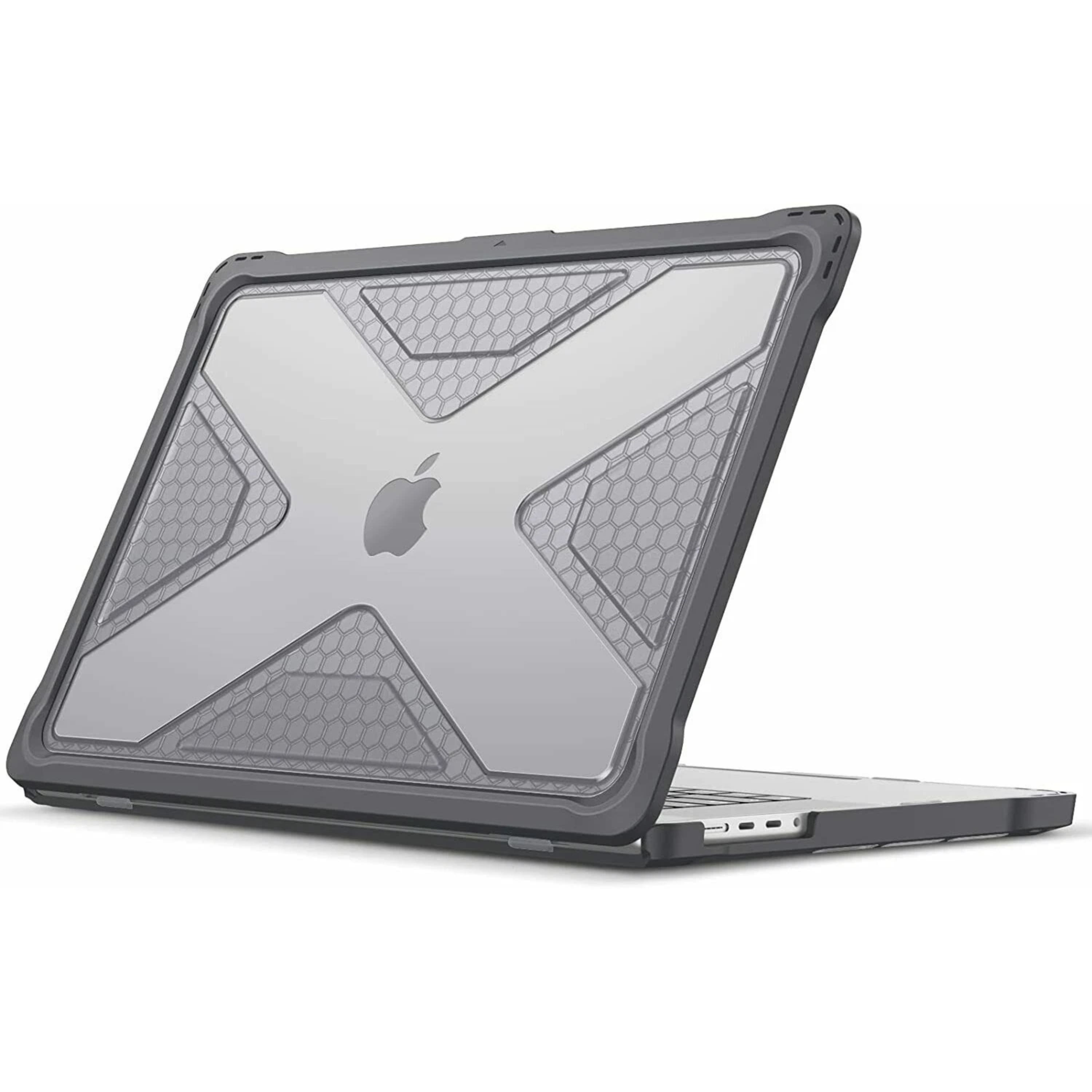 Kitcheniva - Protective Rugged Case For MacBook Pro 16 Inch 2023 Model - Gray